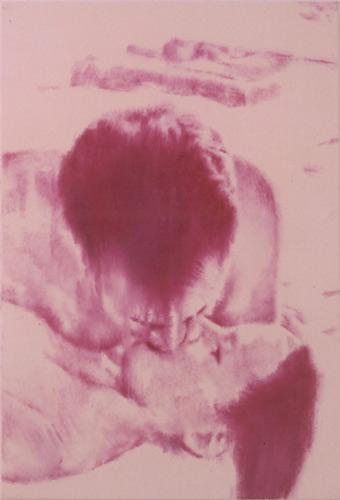 Dieter Mammel - Magenta Lovers · 2004 · 80 x 55 cm